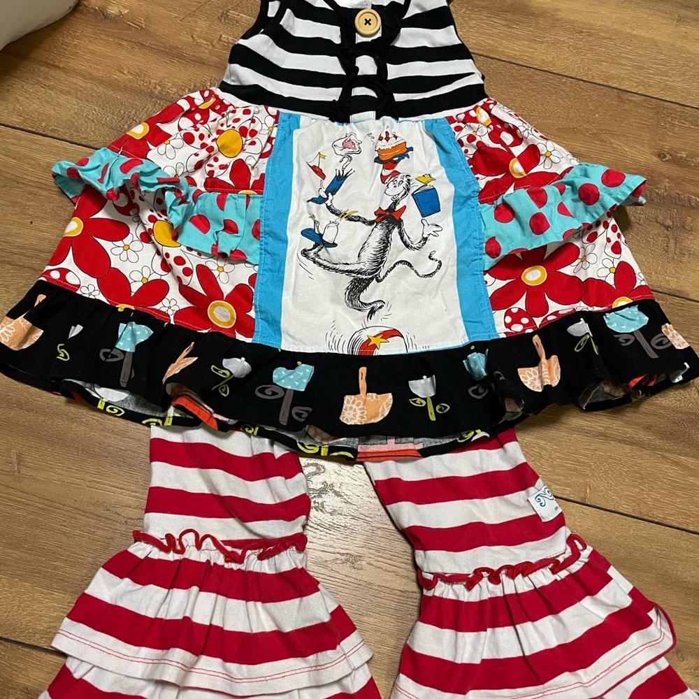 Cute Dr. Seuss Boutique Outfit